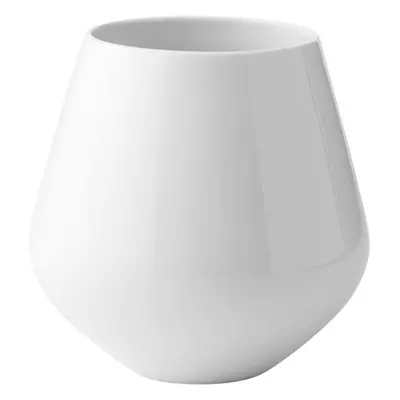 Váza White Fluted, 20.5 cm - Royal Copenhagen