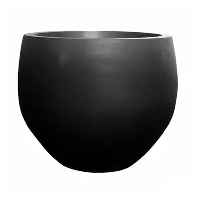 Květináč Jumbo Orb, barva černá, více velikostí - PotteryPots Velikost: L - v. 114 cm, ⌀ 133 cm