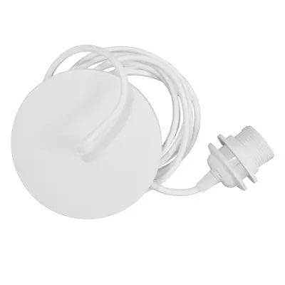 Závěs pro stínidla Rosette white Ø 14 cm L 2,1 m - UMAGE