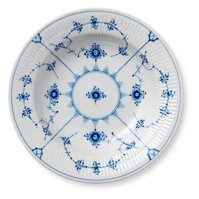 Hluboký talíř Blue Fluted Plain, 21 cm - Royal Copenhagen