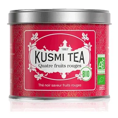 Kusmi Tea Organic Four red fruits plechovka 100g