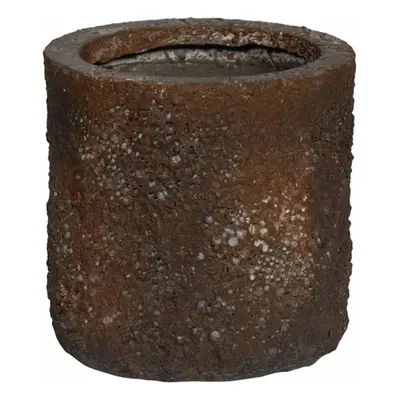 Květináč Puk, barva hnědá s vysokým leskem, více velikostí - PotteryPots Velikost: S - v. 15.0 c