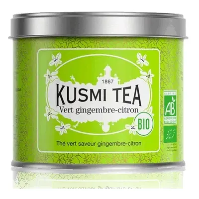 Kusmi Tea Organic Green Ginger Lemon plechovka 100g