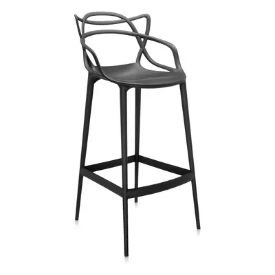 Barová židle A.I. STOOL RECYCLED, v. 75 cm, více barev - Kartell Barva: černá