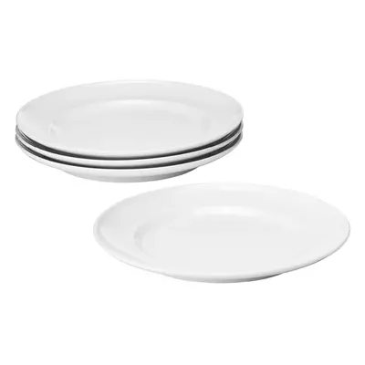 Porcelánový jídelní talíř Koppel 22 cm, set 4ks - Georg Jensen