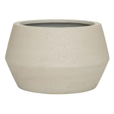 Květináč Harley Low, jemná béžová, více velkostí - Pottery Pots Velikost: L - ⌀ 53, v. 32 cm