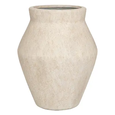 Květináč Fleuri High, béžový travertin, více velkostí - Pottery Pots Velikost: L - ⌀ 61, v. 75 c