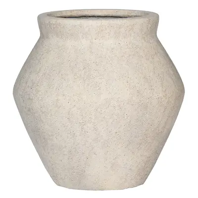 Květináč Fleuri, béžový travertin, více velkostí - Pottery Pots Velikost: S - ⌀ 46, v. 46 cm