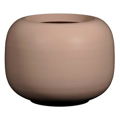 Květináč Sphere Low, pudrově růžová, více velkostí - Pottery Pots Velikost: S - ⌀ 45,6, v. 34,4 