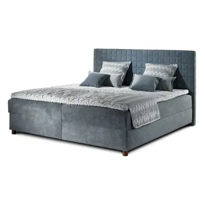 Boxspring Belo Nožičky: C - moření ořech, Rozměr: 180 x 200 cm, varianta nožiček: noha 4