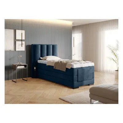 Boxspring Veros 90 Rozměr: 90 x 200 cm, látka: Nube 40