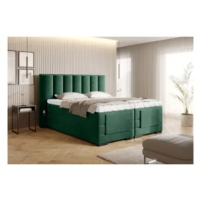 Boxspring Veros Rozměr: 160 x 200 cm, látka: Lukso 35