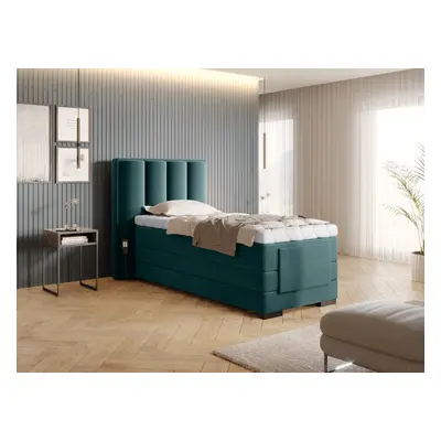 Boxspring Veros 90 Rozměr: 90 x 200 cm, látka: Velvetmat 38