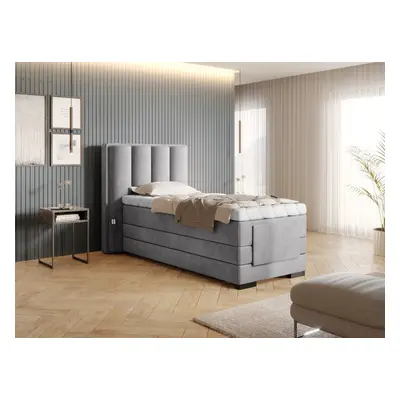 Boxspring Veros 90 Rozměr: 90 x 200 cm, látka: Nube 3