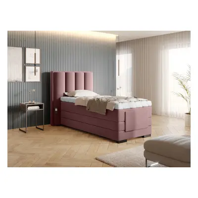 Boxspring Veros 90 Rozměr: 90 x 200 cm, látka: Nube 24