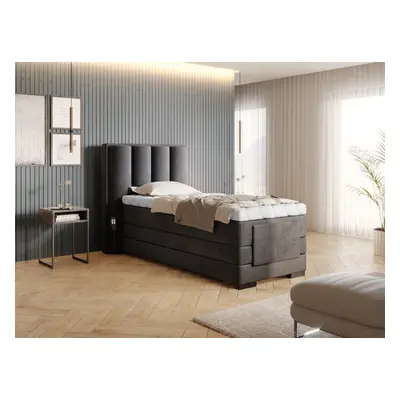 Boxspring Veros 90 Rozměr: 90 x 200 cm, látka: Nube 6