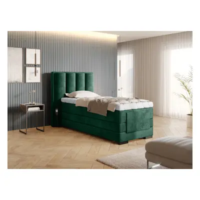 Boxspring Veros 90 Rozměr: 90 x 200 cm, látka: Nube 35