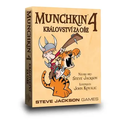 Desková karetní hra Munchkin 4: Království za oře v češtině