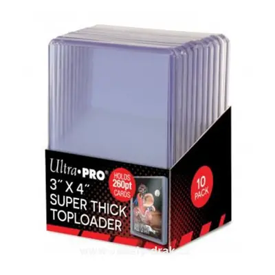 Toploader Ultra Pro 3x4 Super Thick 260PT Toploaders - 10 ks