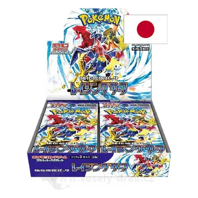 Pokémon Scarlet and Violet Raging Surf Booster Box - japonsky