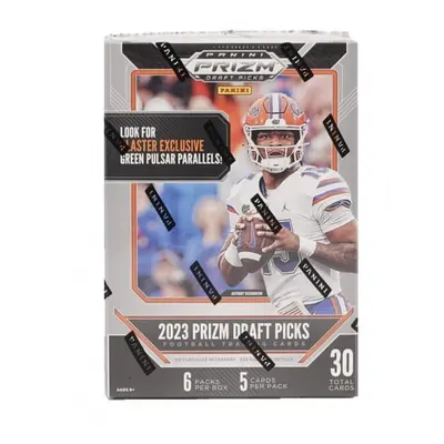 2023 Panini Prizm Draft Picks NFL Football Blaster Box - Green Pulsar Parallels