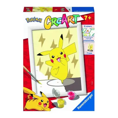 Pokémon Creart malování podle čísel - Pikachu