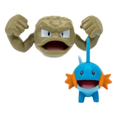 Pokémon akční figurky Mudkip a Geodude 5 cm