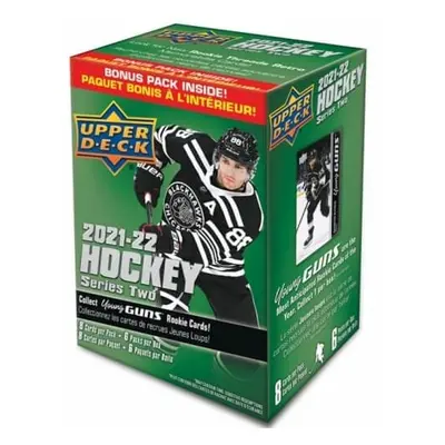 2021-22 NHL Upper Deck Series Two Blaster Box - hokejové karty