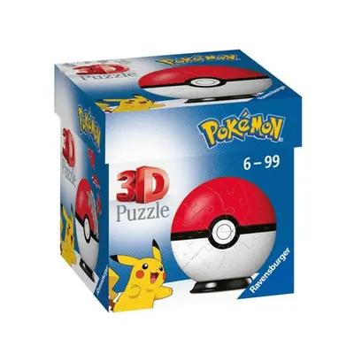 Pokémon 3D Puzzle-Ball - Pokéball - 54 dílů