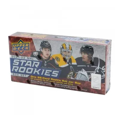 2021-22 NHL Star Rookies Box Set (Mass Blaster) - hokejové karty