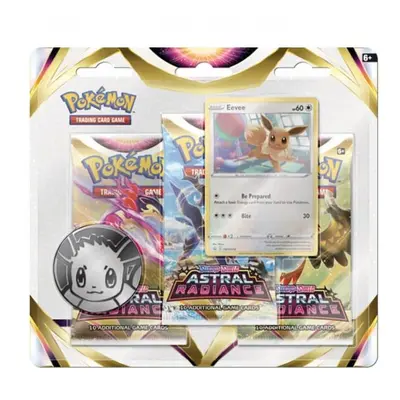 Pokémon Sword and Shield – Astral Radiance 3 Pack Blister - Eevee