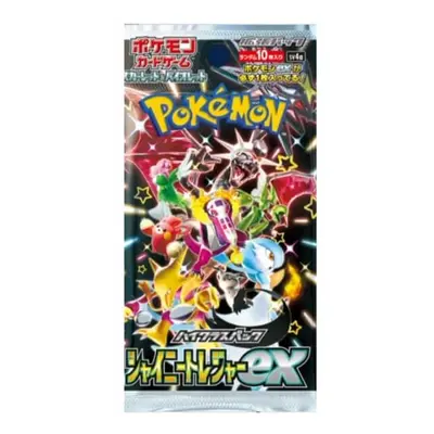 Pokémon Scarlet and Violet Shiny Treasure ex Booster - japonsky