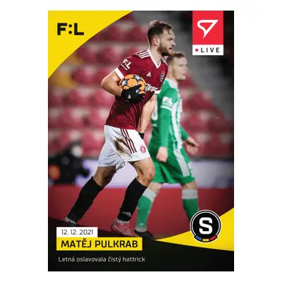 Fotbalové karty Fortuna Liga 2021-22 - L-081 Matěj Pulkrab