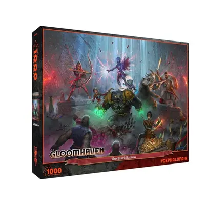 Gloomhaven Puzzle - The Black Barrow - 1000 dílků