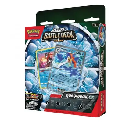 Pokémon Quaquaval ex Deluxe Battle Deck