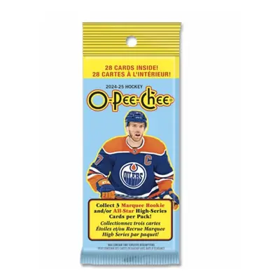 2024-2025 NHL Upper Deck O-Pee-Chee Fat Pack - hokejové karty