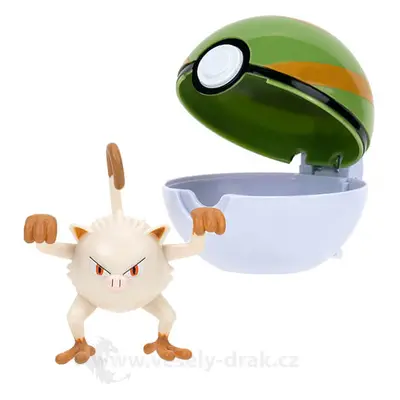 Pokémon Clip and Go Nest Ball - figurka Mankey