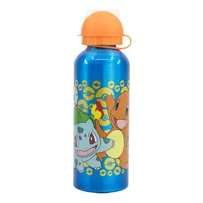 Pokémon lahev na pití s pítkem - modrá - 530 ml