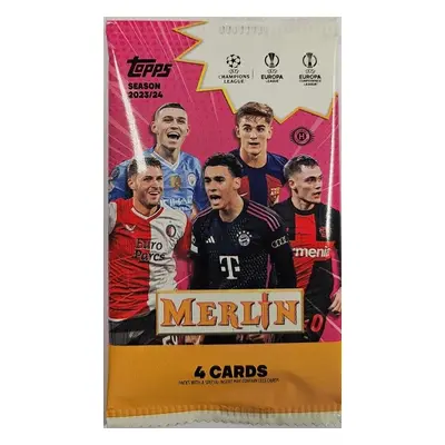 2023-2024 Topps UEFA Champions League Merlin Chrome Hobby balíček