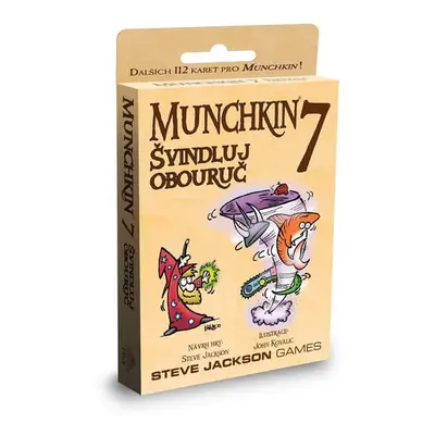 Desková karetní hra Munchkin 7: Švindluj obouruč v češtině