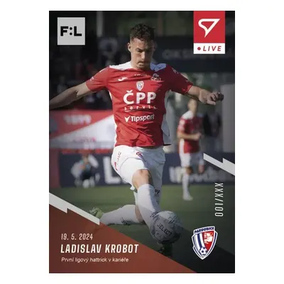 Fotbalová karta Fortuna Liga 23-24 L-43 Ladislav Krobot