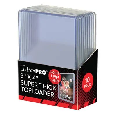 Toploader Ultra Pro 3x4 Super Thick 120PT Toploaders - 10 ks