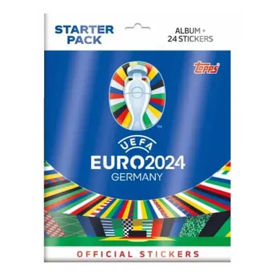 Topps EURO 2024 Starter Pack - album + samolepky