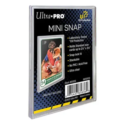 Pevný obal na kartu - Ultra Pro UV Mini Snap Card Holder