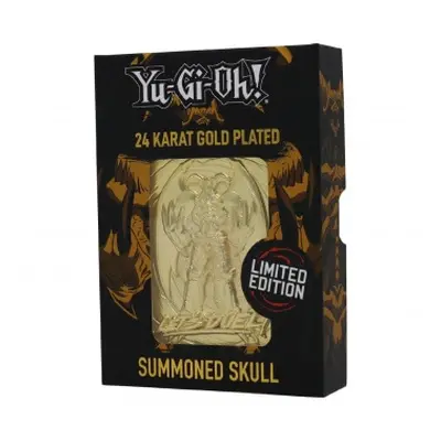 Yu-Gi-Oh! Limited Edition 24K Gold collectible - Summoned Skull