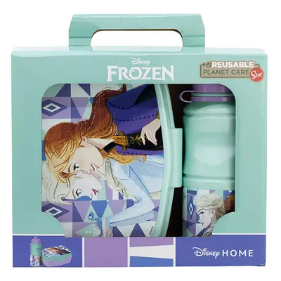 Dárkový set lahve na pití a svačinového boxu Ledové království (Frozen)