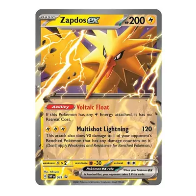 Pokémon karta 151 Zapdos ex