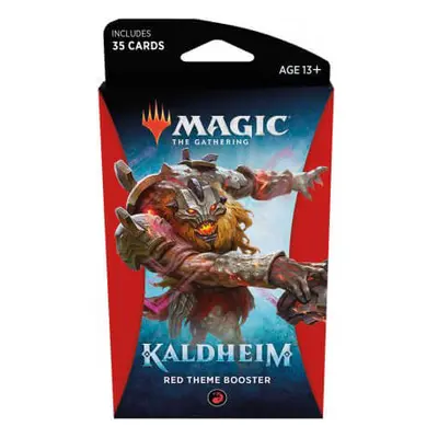 Magic the Gathering Kaldheim Theme Booster - Red