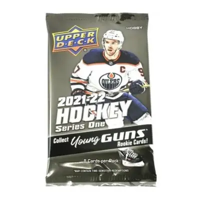 2021-22 NHL Upper Deck Series One Hobby balíček - hokejové karty