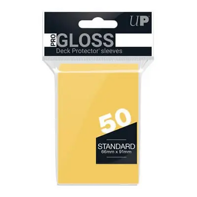 Obaly na karty Ultra Pro Gloss Standard Yellow - 50 ks